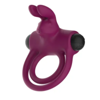 Passion Play Silicone Rabbit Vibrating Cockring